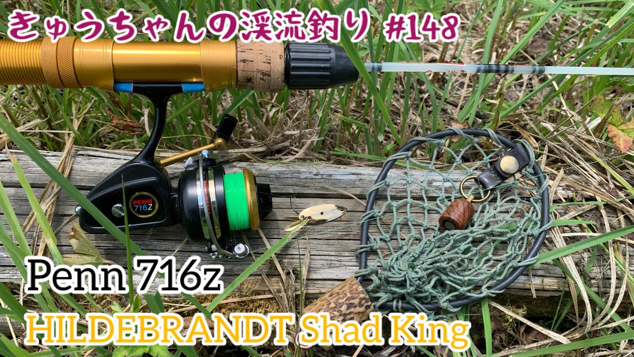 Kyu-chan's Mountain Stream Fishing #148 [HD] 【Penn 716z