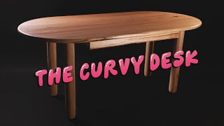 Building a modern rounded designer desk