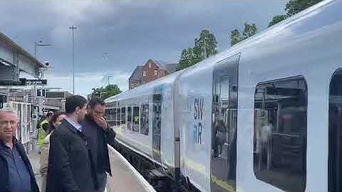 SWR class 444 035 at Poole