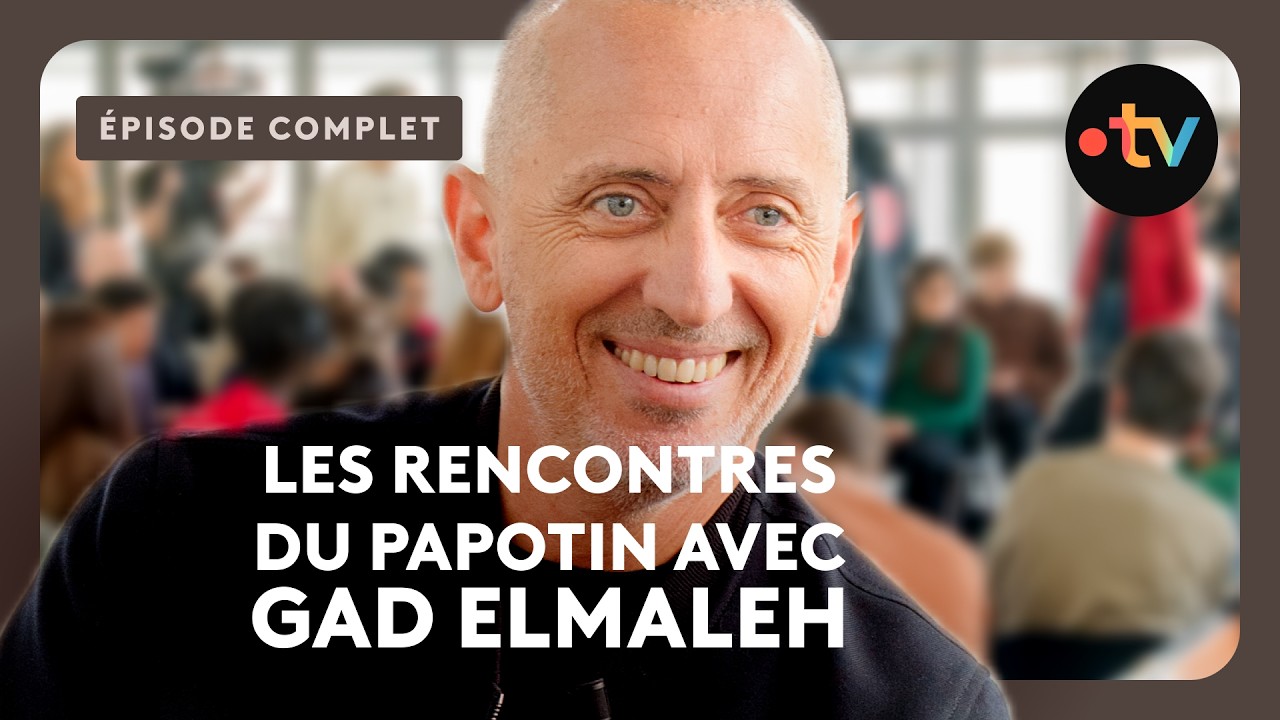 Être juif au Maroc, sa peur de vieillir… Gad Elmaleh se confie dans Les Rencontres du Papotin