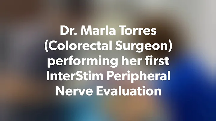 Dr. Marla Torres (Colorectal Surgeon) performing h...