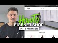 Eigenen SHOP in 15 Minuten bauen? Shopify Challenge!