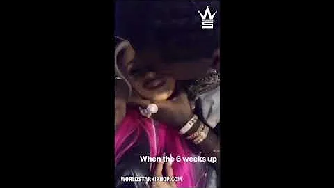 Cardi B Posted A Video Of Offset Fingering Her!