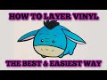 How to layer the easy way - Game changer - Parchment paper method - Easy