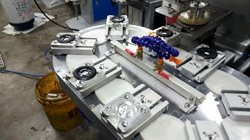 Pad Printer with Flame Treatment Machine