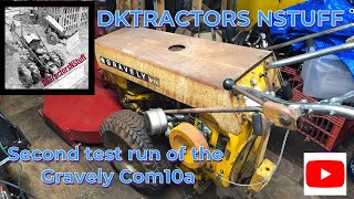 Second Test Run Of The Gravely Com10A
