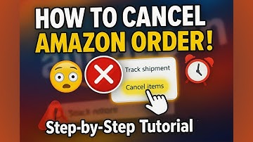 How to Cancel an Amazon Order | Amazon Order Cancellation Made Easy