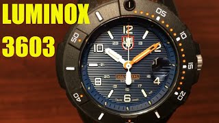 Men's Luminox Navy SEAL Diver's 200 Meter Orange Strap Watch XS.3603