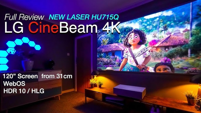 LG lanza el proyector 4K CineBeam UHD: 2.700 lúmenes y hasta 300