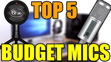 Top 5 Budget Microphones of 2017 W/ Sound Comparison