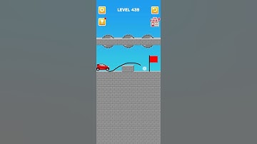 Draw Bridge Puzzle Level 439 #shorts 💖Subscribe💖