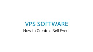 Visiplex - How to Create a Bell Event