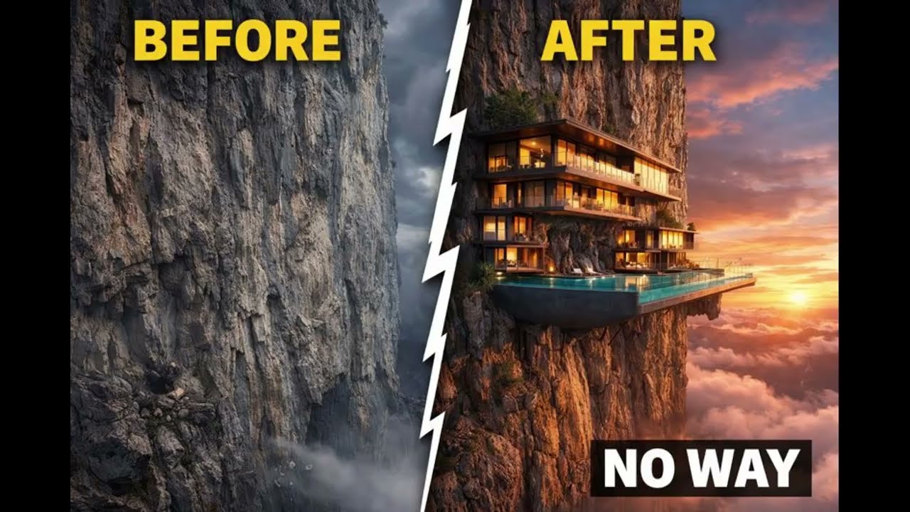 You Can Sleep Here? | From Nothing to a Cliffside Build 