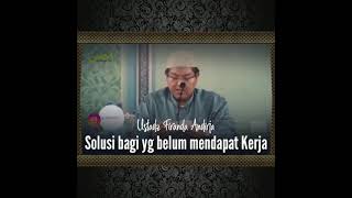 Solusi Bagi Yang Belum Mendapatkan Pekerjaan