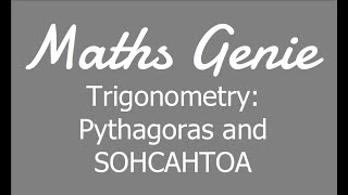 Trigonometry   Pythagoras and SOHCAHTOA screenshot 3
