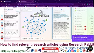 Details Finding relevant research articles with Research Rabbit is a simple process if you know how to do it Update