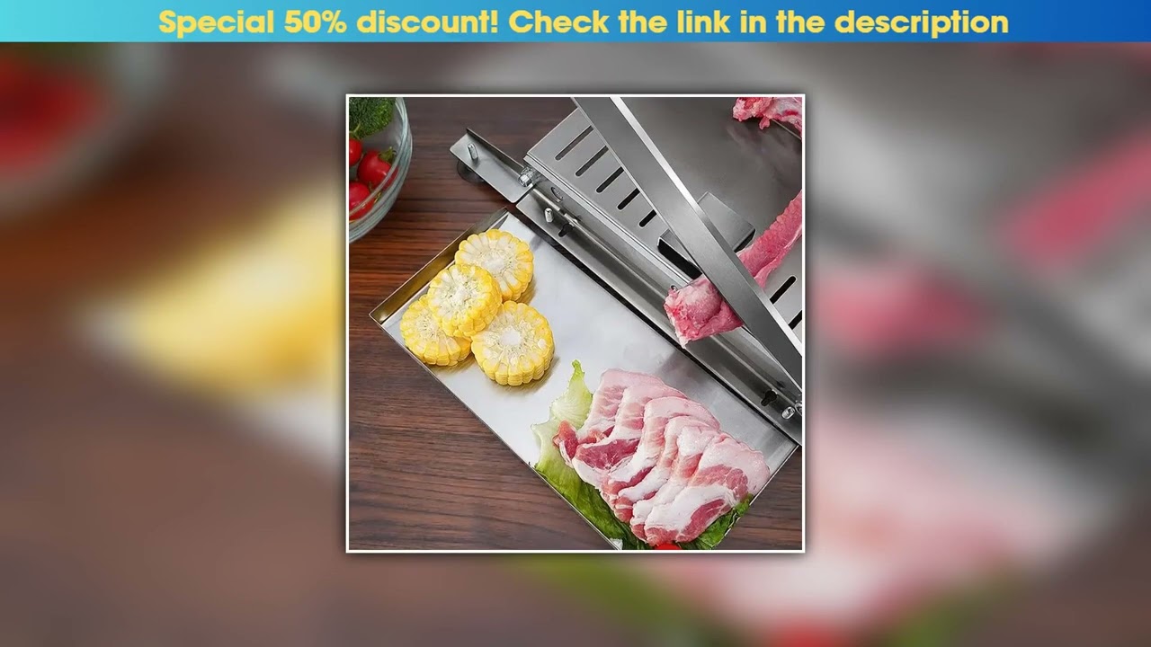 Hot Picks Stainless Steel Meat Slicer Meat Slicer Bone Cutting Machine Minced Lamb Bone Meat Cutter