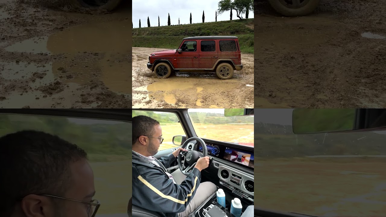 Electric G-Class Tank Turns!