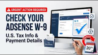 How to Submit or Update Your W-9 in Google AdSense