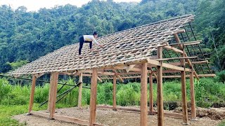 FULL VIDEO : 15 days from nail polish to wooden house finishing - Farm life - Lý Thị Sai