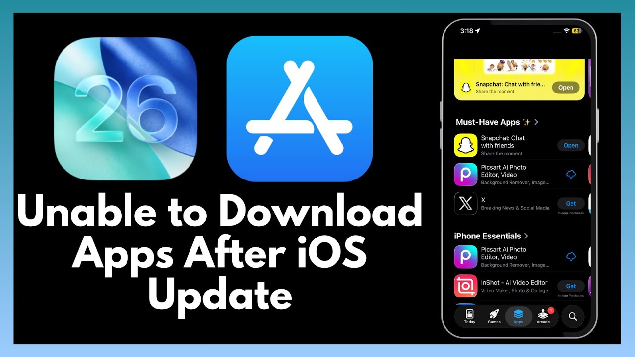Can’t Download Apps from App Store – iPhone Solution - YouTube