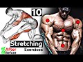 Stretching Exercises After & Before Workout , Maniac Muscle