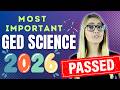 GED Science 2026 - Pass the Test with EASE