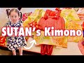 We went to choose Kids Kimono!