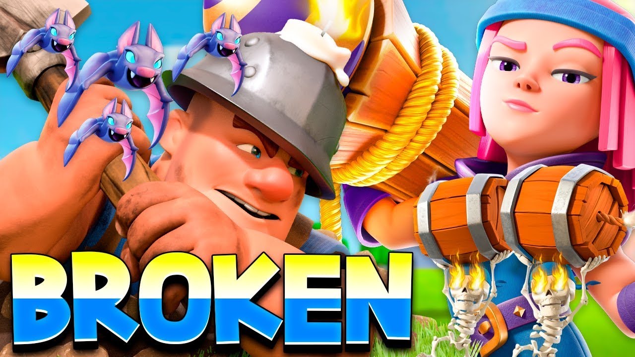 This NEW EVOLVED MORTAR DECK IS ABSOLUTELY *BROKEN* In CLASH