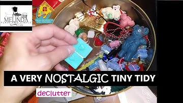 NOSTALGIC TINY TIDY BASEMENT DECLUTTER / collab with @TheHelpfulHome /#tinytidytuesday #poem