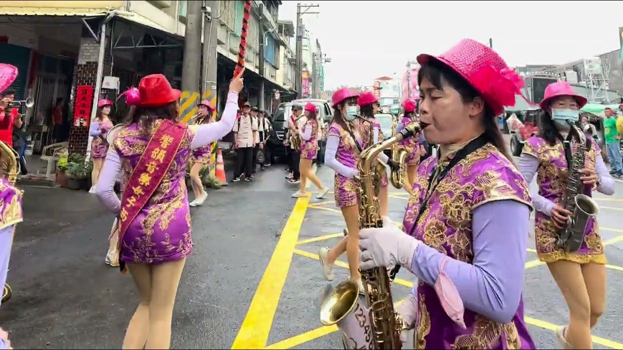 2026年3月3日 迎神廟會 ✨ 最閃亮的隊伍 響韻女子音樂團 - 高雄廟會遶境活動 - 🎀 迎神遶境花絮 - 參禮表演 #案桌參禮