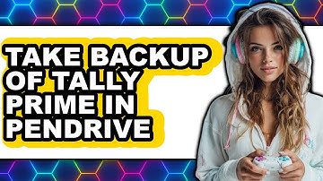 How to Take Backup of Tally Prime in Pendrive (NEW 2025)