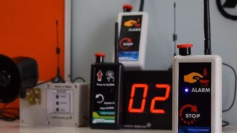 FORBIX SEMICON border patrol alarm long range remote control wireless alarm