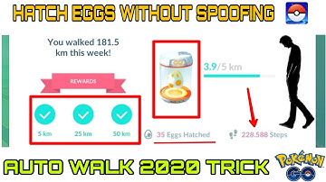 How to auto walk in pokemon go || auto walk without spoof in pokemon go || 2020 working trick.