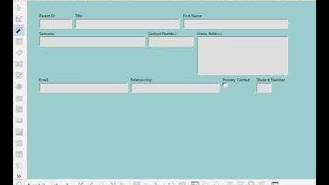 5B Creating Form with LibreOffice Base