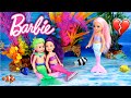 Barbie Doll Mermaid Family Pearl is Jealous of Her New Crush - Titi Toys