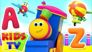 ABC Song, Numbers &amp; Animal Sounds + More Bob the Train Rhymes | Kids Songs Live