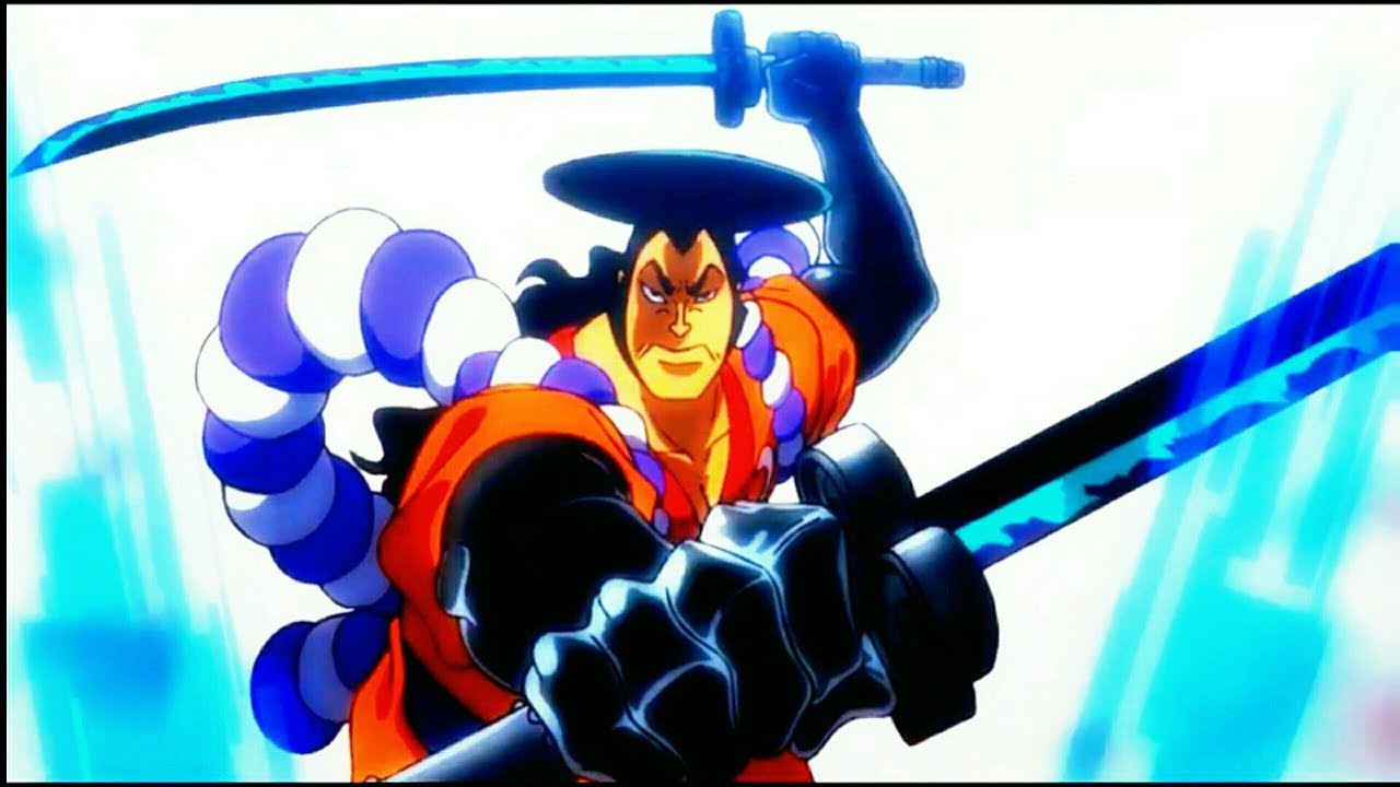 Kozuki Oden VS the Mountain God paradise waterfall | ONE PIECE