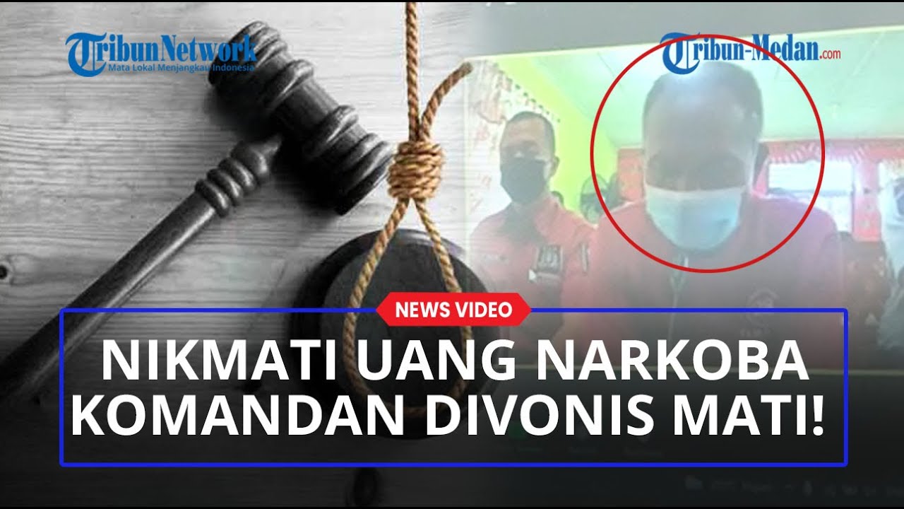 TAK BERI AMPUN, Hakim Vonis Mati Komandan Kapal Polair Polres Tanjungbalai Usai Nikmati Uang Narkoba