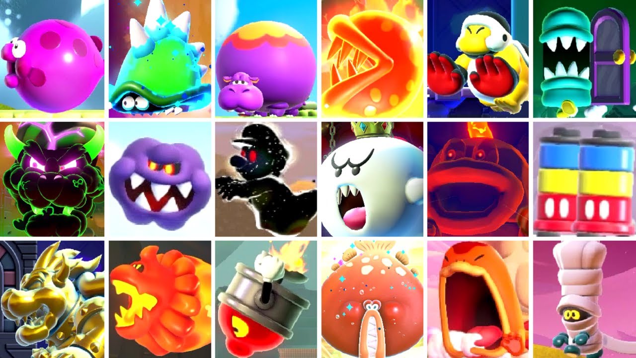 Super Mario Bros. Wonder: All Playable Characters and Villains