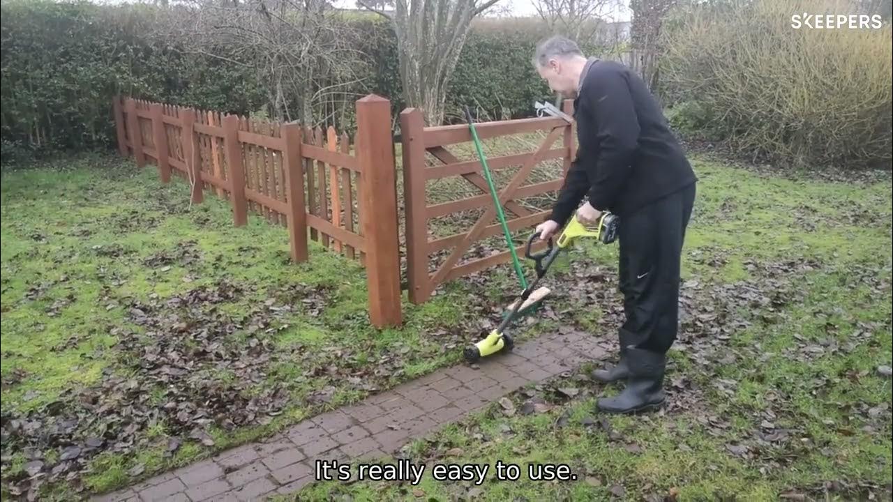 18V ONE+ Cordless Patio Cleaner with Wire Brush [RY18PCB] YouTube