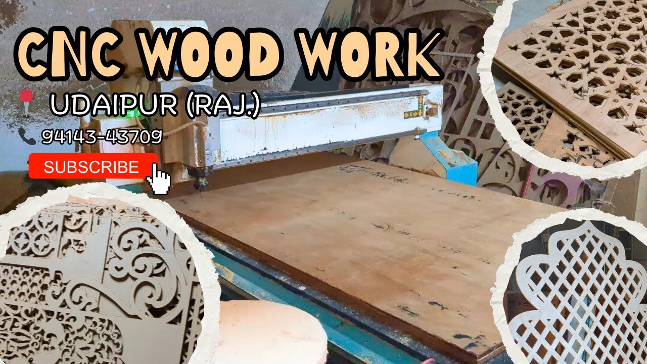 CNC Wood Work in Udaipur !