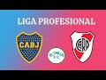 BOCA JUNIORS - RIVER PLATE EN VIVO #LIGA PROFESIONAL