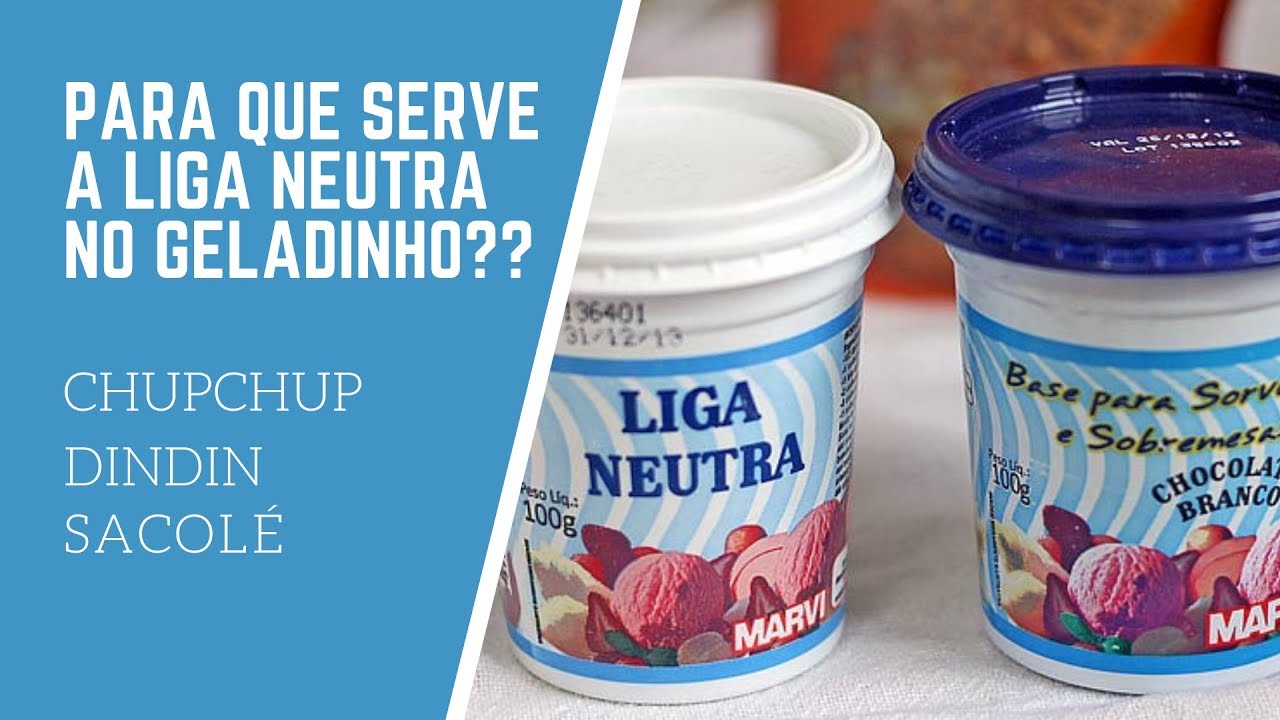 Para que serve a liga neutra no geladinho ?? APRENDA 🤤 - YouTube