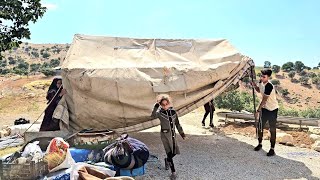 Nomadic Life: Moving the Tent & Connecting Electricity ⛺️🔌