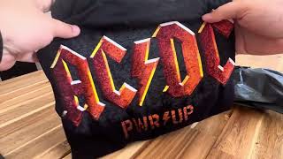 Unboxing AC/DC power up T-shirt ( July 2024 )