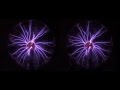 Plasma Ball of the 90&#39; in slowmo 3D / Boule à Plasma années 90 en 3D ralenti | 166 FPS