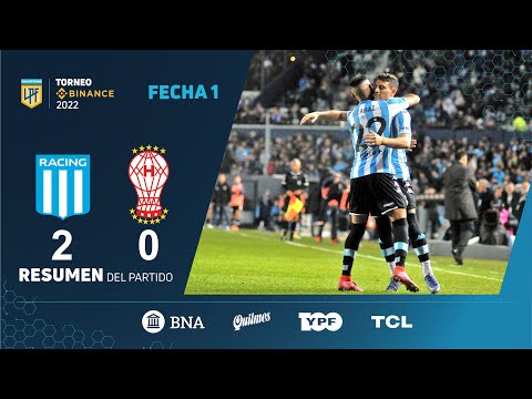  Fecha 1 false resumen de Racing - Huracán