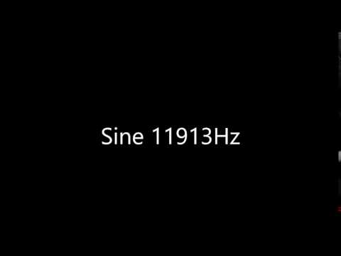 Sine 11913Hz Audio