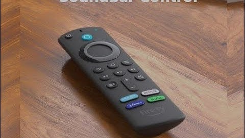 How to Control your Soundbar with a Fire Stick Remote